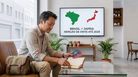 Brasileiros podem viajar ao Japão sem visto até 2029